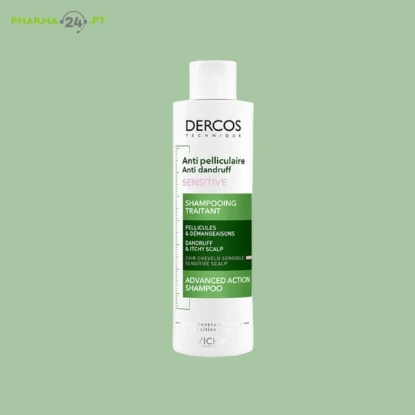 VICHY Dercos Champô De Tratamento Anticaspa Para Cabelo Sensível 200ml